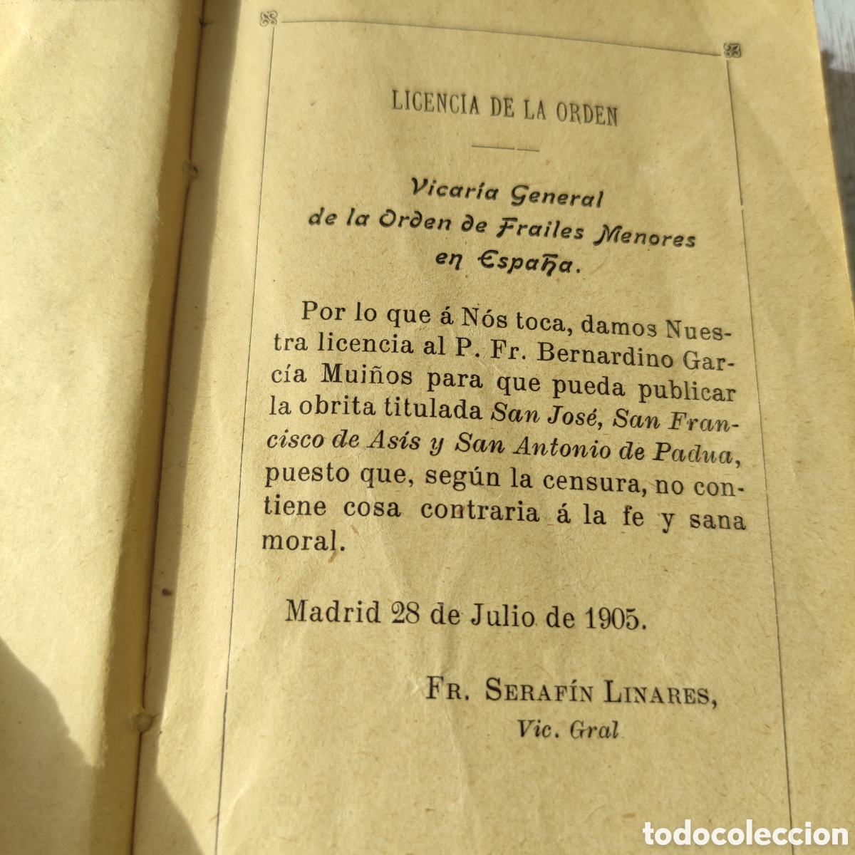 Antig&uuml;edades: Librito Religioso a&ntilde;o 1905 - Foto 4