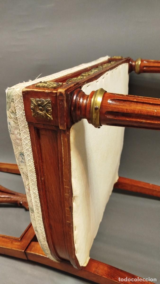 Antig&uuml;edades: SILLA ESTILO IMPERIO MADERA DE ROBLE - Foto 12