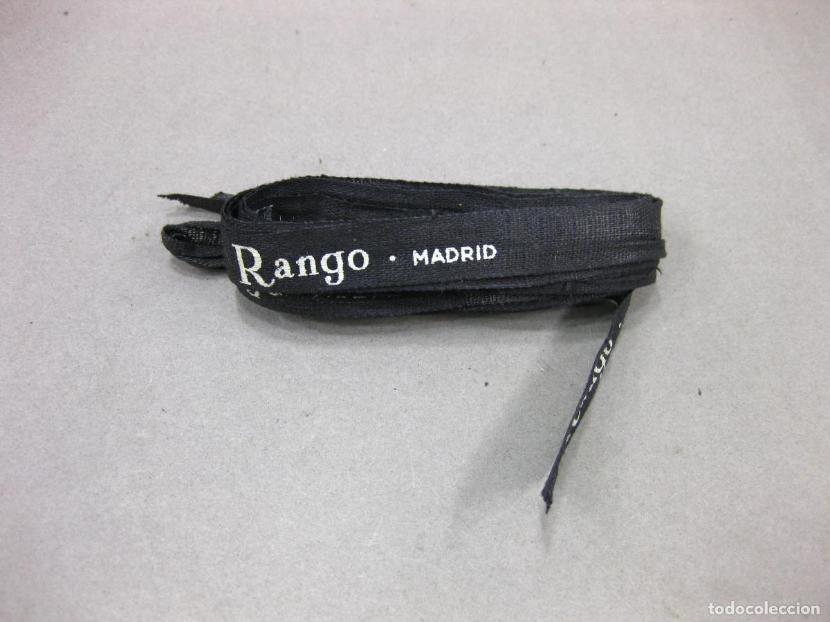 Antig&uuml;edades: CINTA DE TELA DE CON 26 CORTES DE RANGO. MADRID. - Foto 2