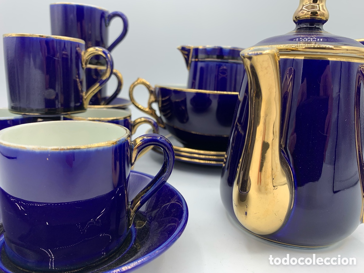 Antig&uuml;edades: Juego de caf&eacute; 6 servicios, Temple & Crook - Foto 7