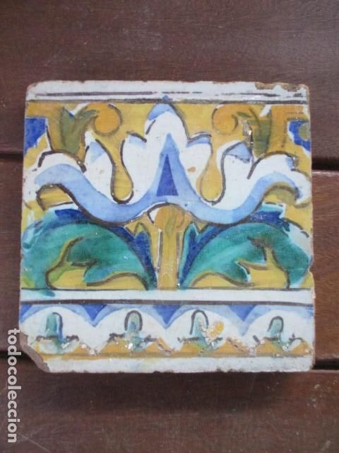 Antig&uuml;edades: Azulejo pintado a mano Jose Laffitte - Foto 1