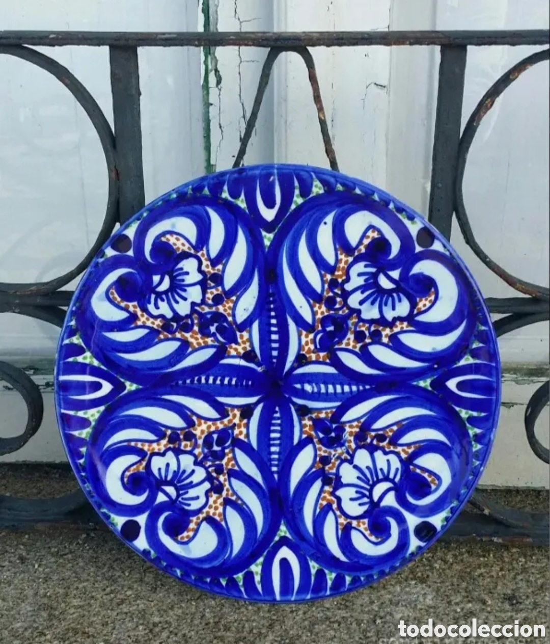 Antig&uuml;edades: Plato decorativo circa 1968 - Foto 3