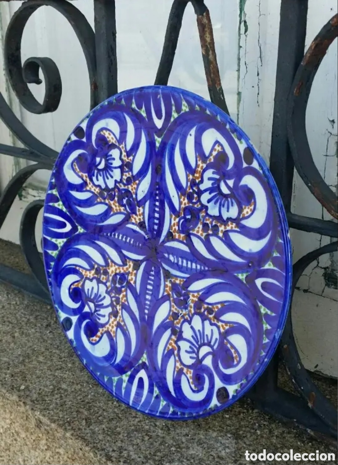 Antig&uuml;edades: Plato decorativo circa 1968 - Foto 1