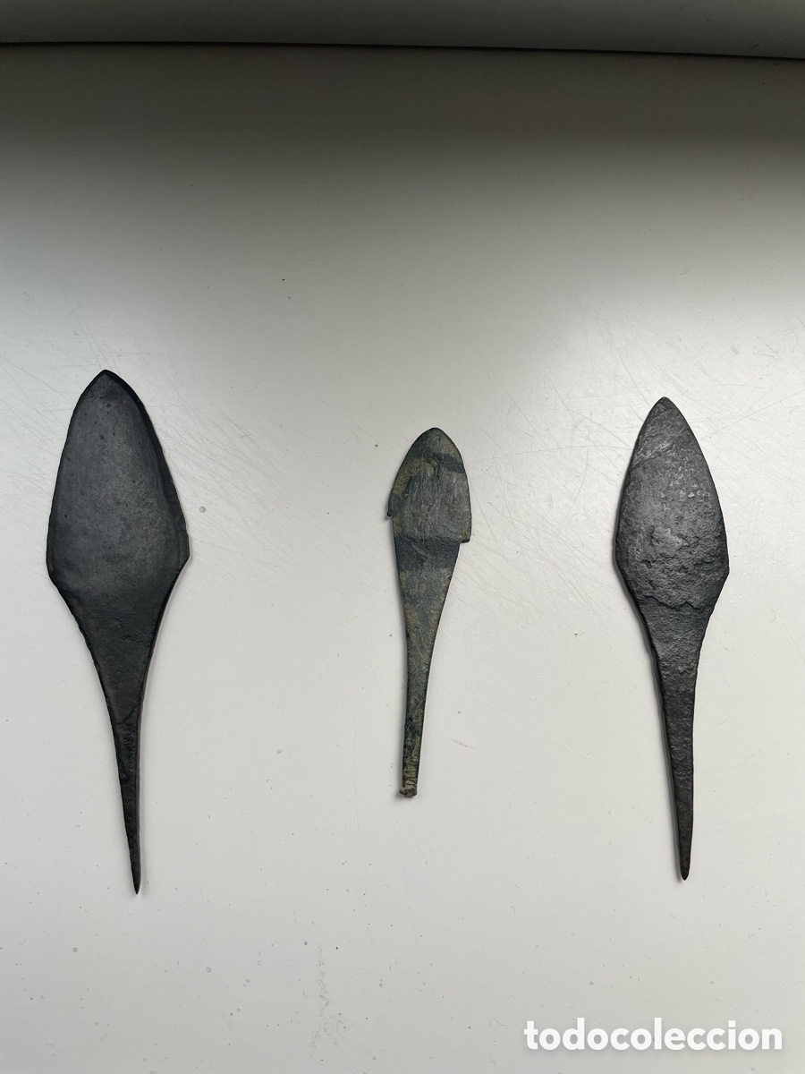 Antig&uuml;edades: Puntas de flechas las tres - Foto 1