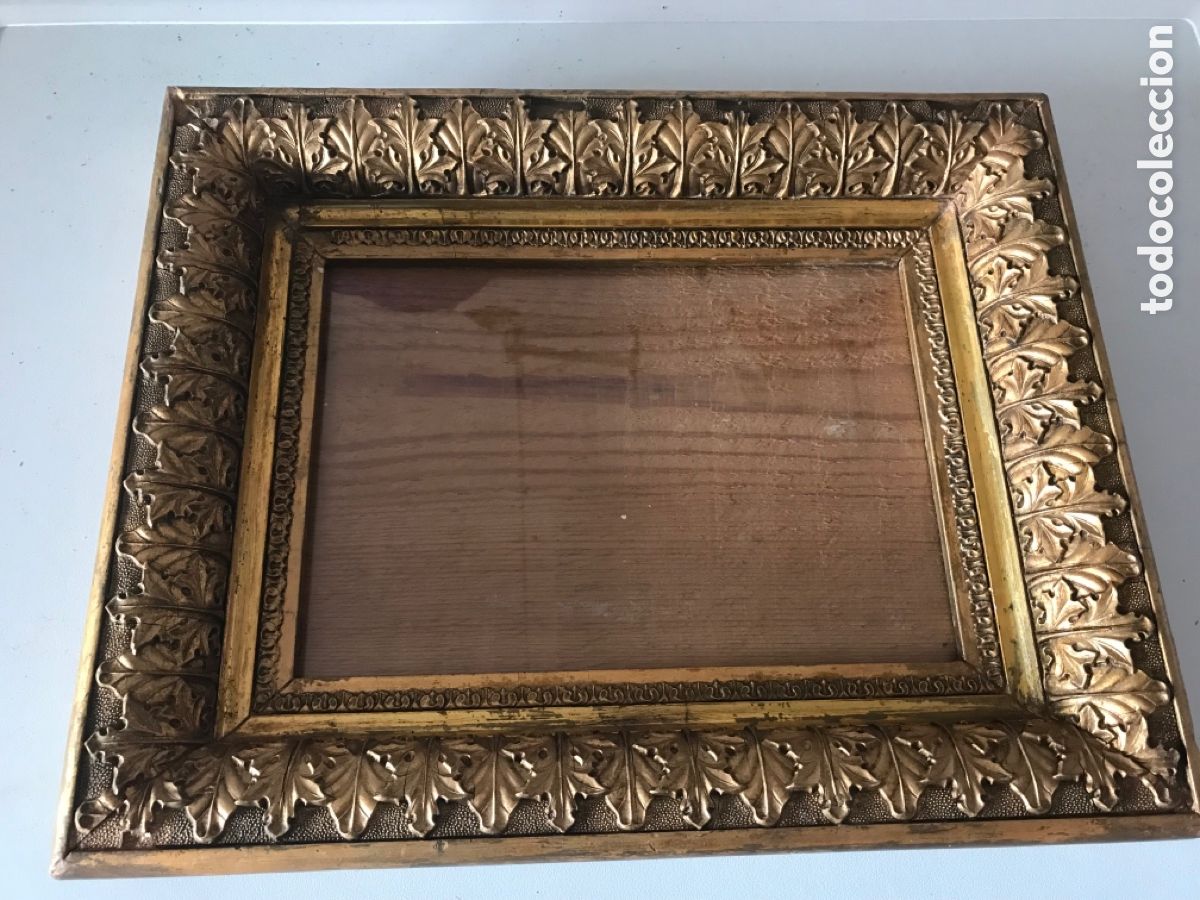Antig&uuml;edades: Magnifico marco en pan de oro - Foto 6