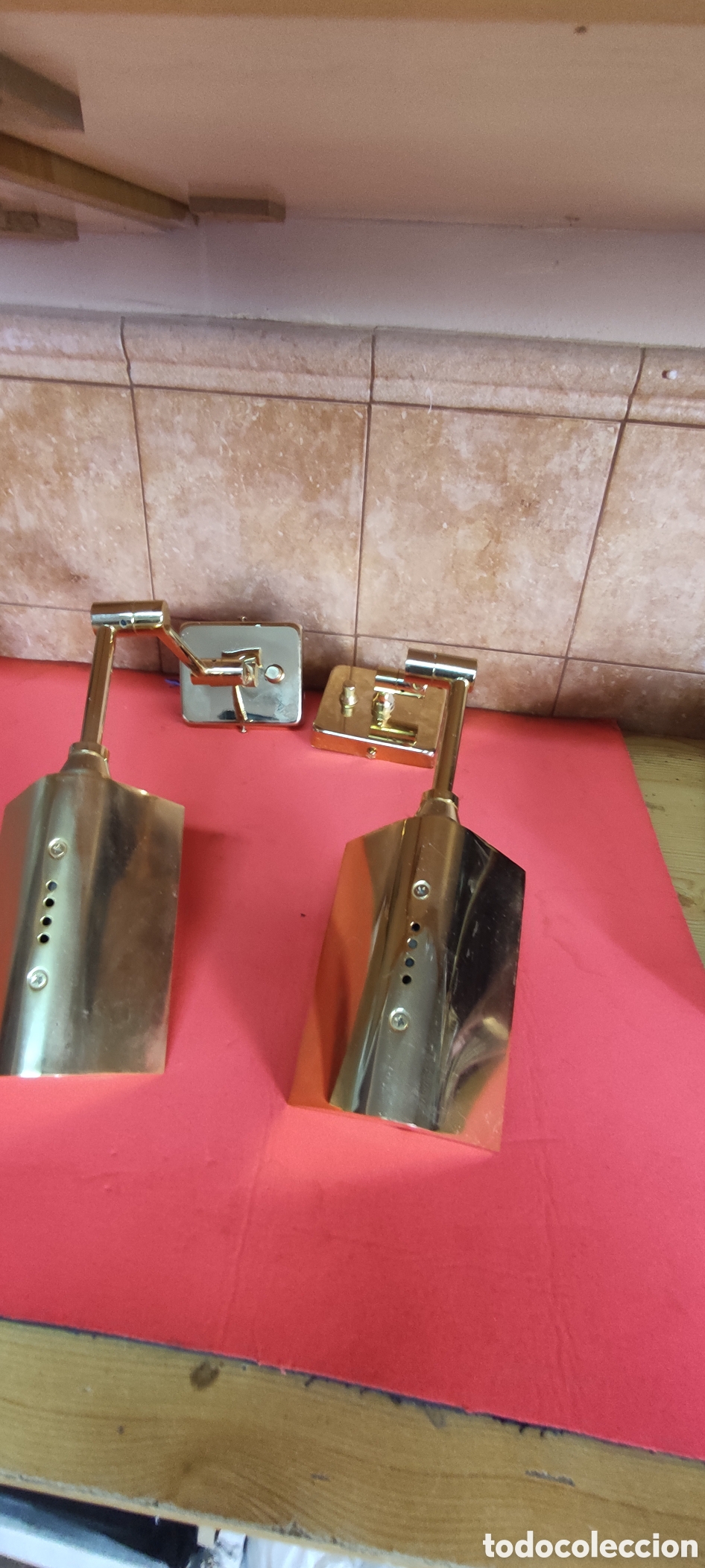 Antig&uuml;edades: Pareja apliques de pared - Foto 6