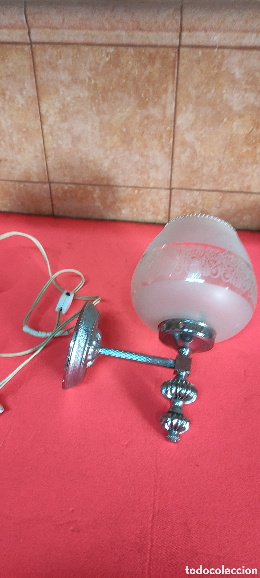 Antig&uuml;edades: Aplique de pared antiguo - Foto 6