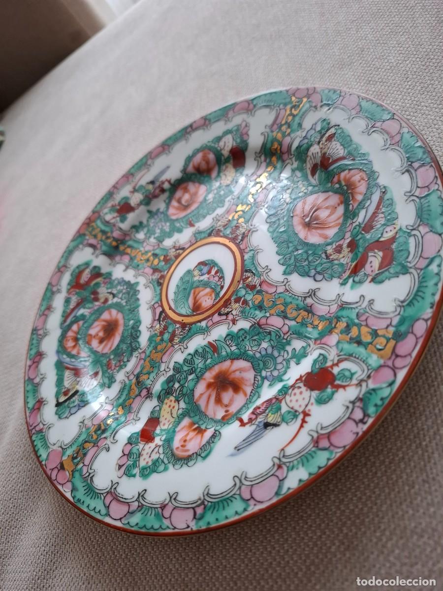 Antig&uuml;edades: Plato de porcelana de Macao - Foto 2