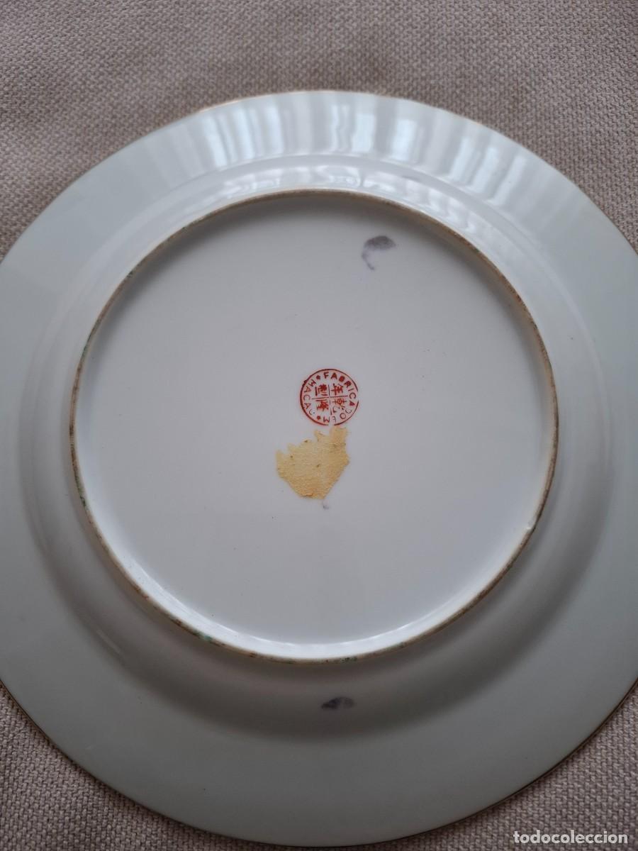 Antig&uuml;edades: Plato de porcelana de Macao - Foto 3