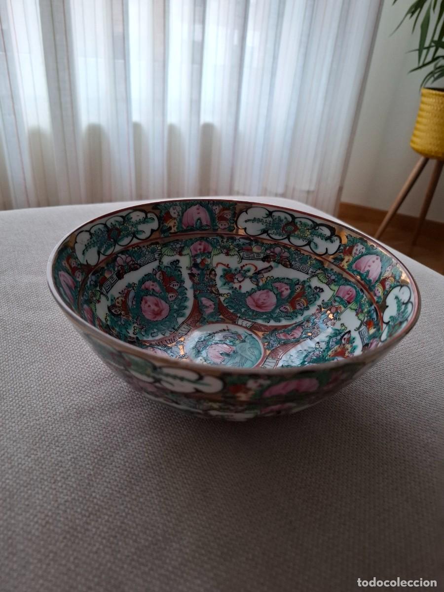 Antig&uuml;edades: Cuenco de porcelana de Macao - Foto 2