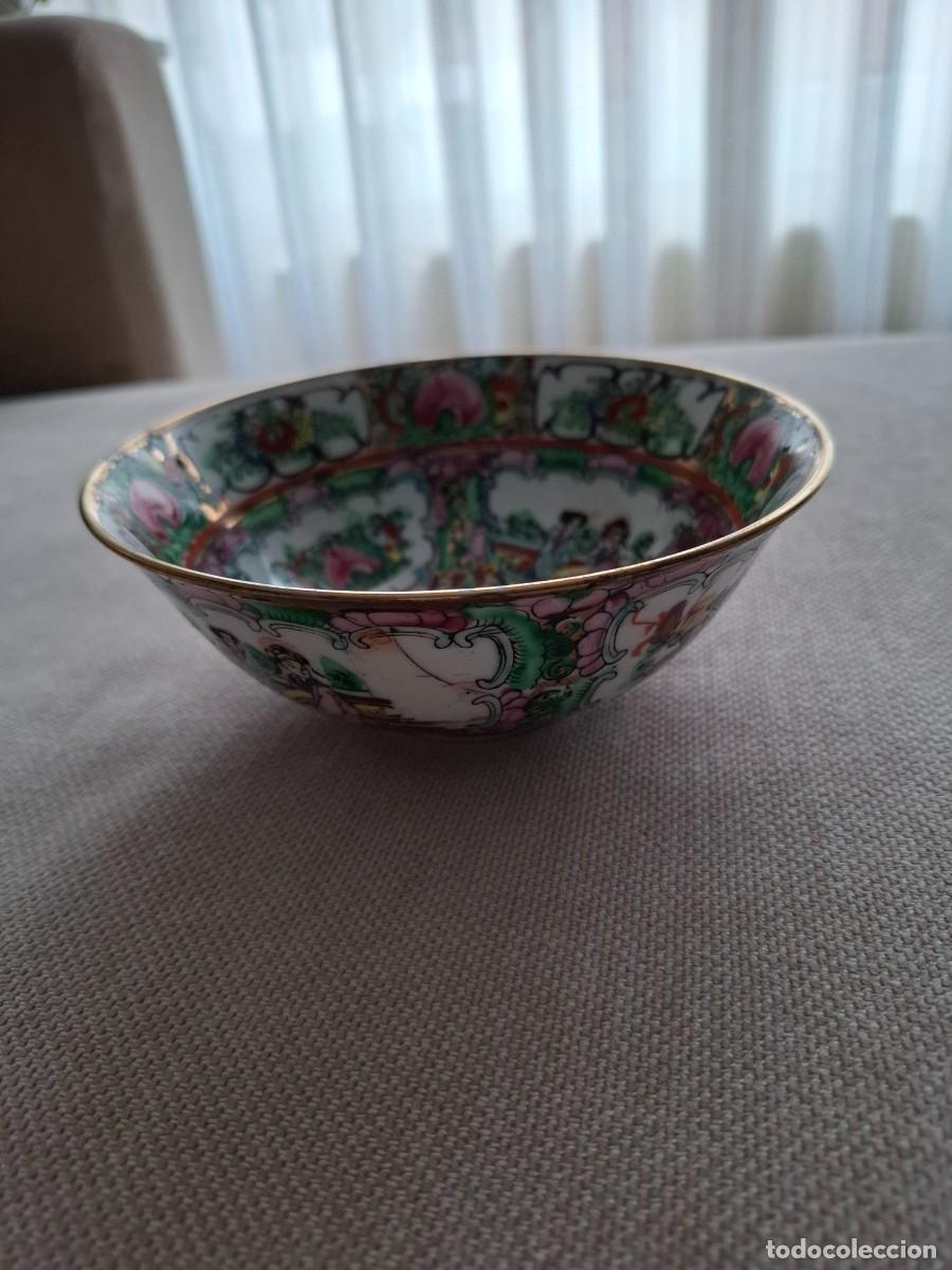 Antig&uuml;edades: Cuenco de porcelana de Macao - Foto 2