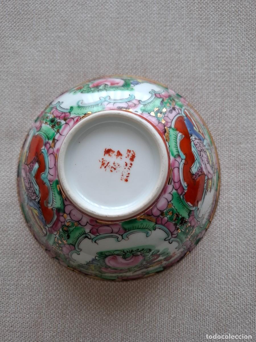 Antig&uuml;edades: Cuenco de porcelana de Macao - Foto 3