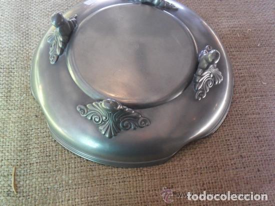 Antig&uuml;edades: FRUTERO DE PELTRE ANTIGUO - Foto 4