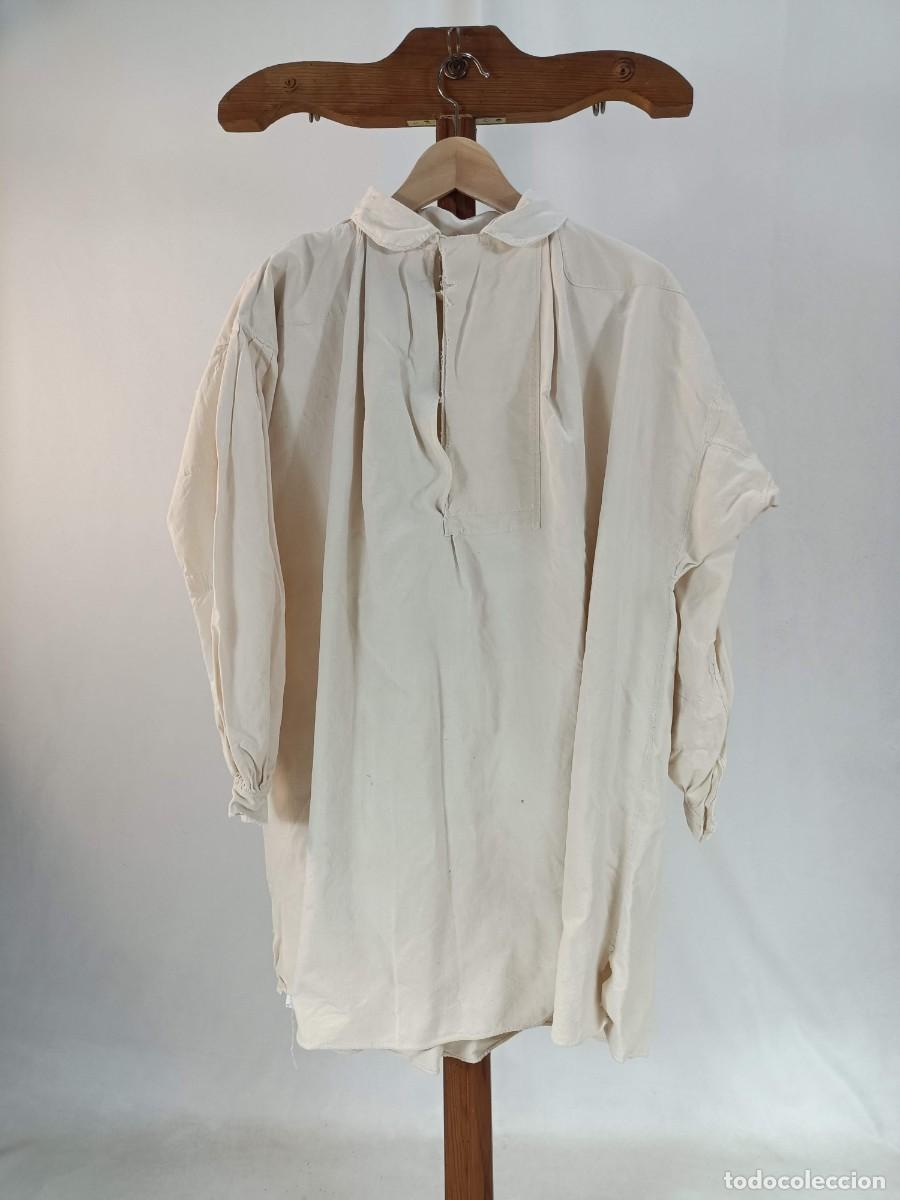 Antig&uuml;edades: ANTIGUA CAMISA DE LINO - Foto 7