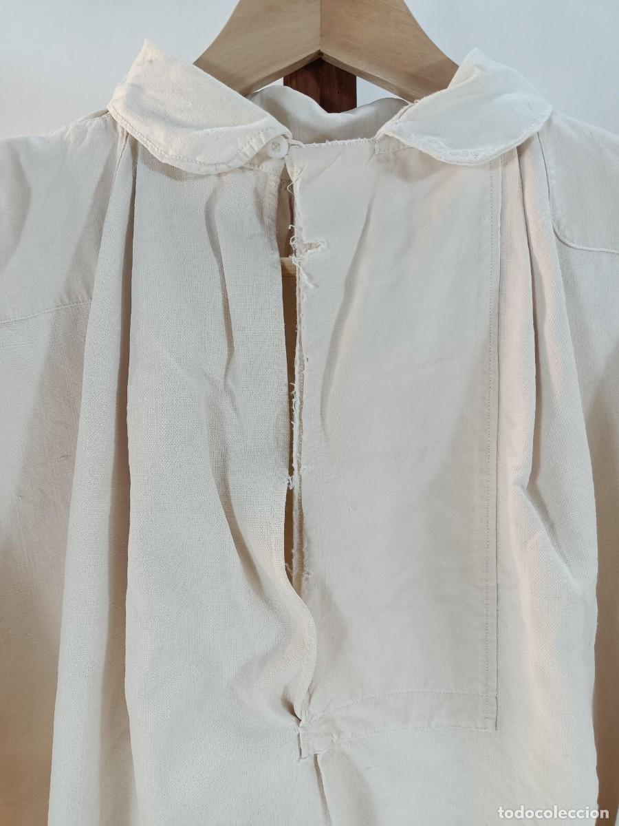 Antig&uuml;edades: ANTIGUA CAMISA DE LINO - Foto 1