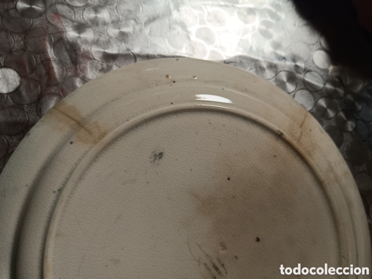 Antig&uuml;edades: Plato de la cartuja grande - Foto 2