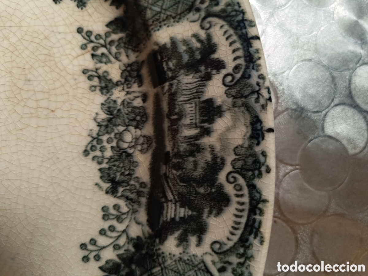 Antig&uuml;edades: Plato de la cartuja grande - Foto 4