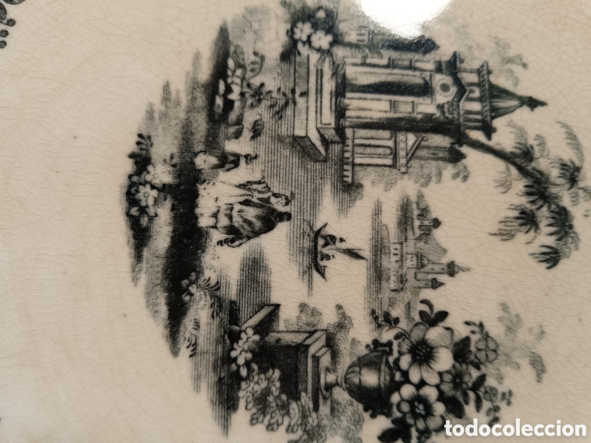 Antig&uuml;edades: Plato de la cartuja grande - Foto 5