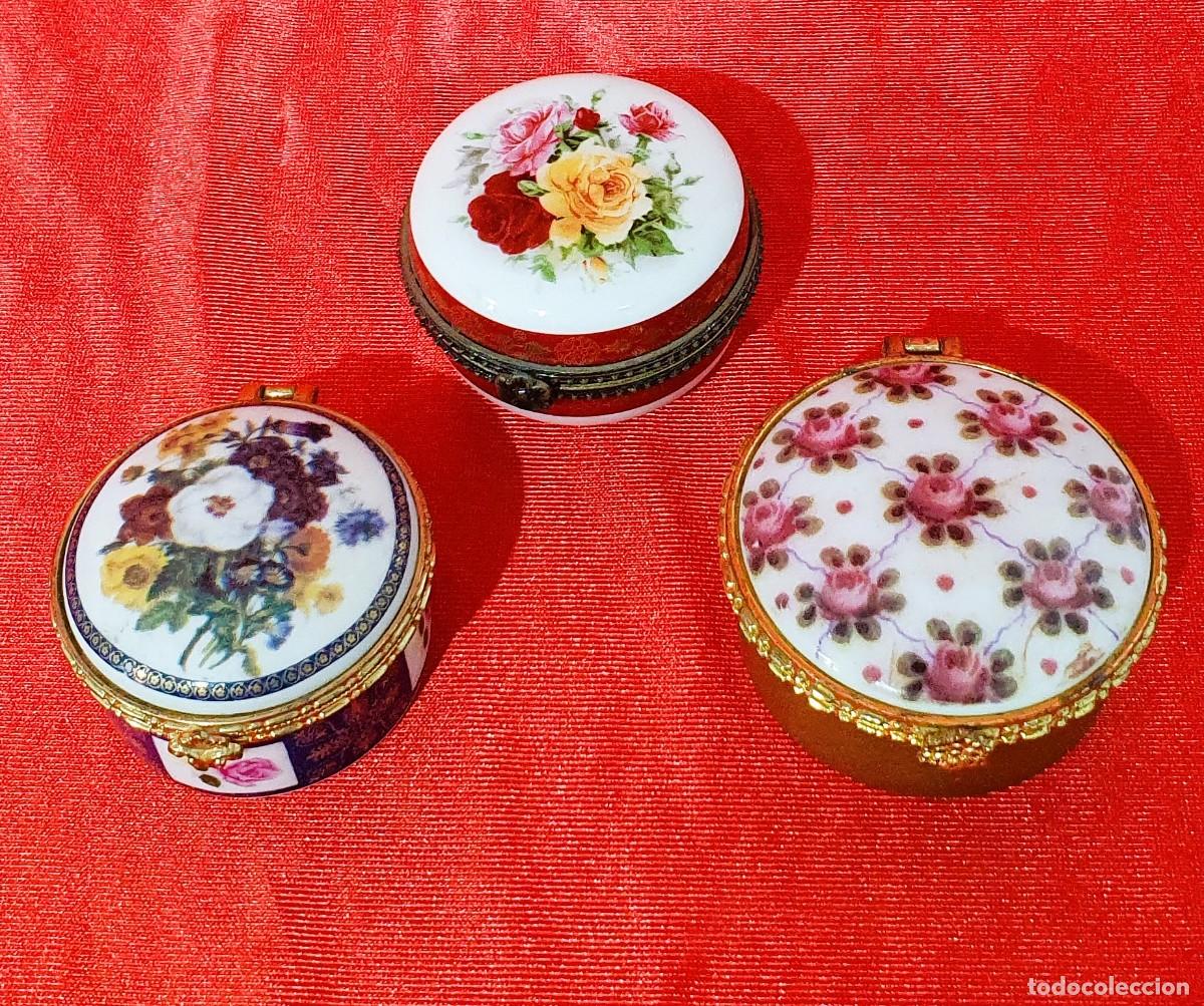 Antig&uuml;edades: Joyeros porcelana decorada - Foto 2