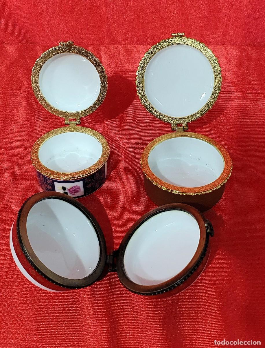 Antig&uuml;edades: Joyeros porcelana decorada - Foto 3