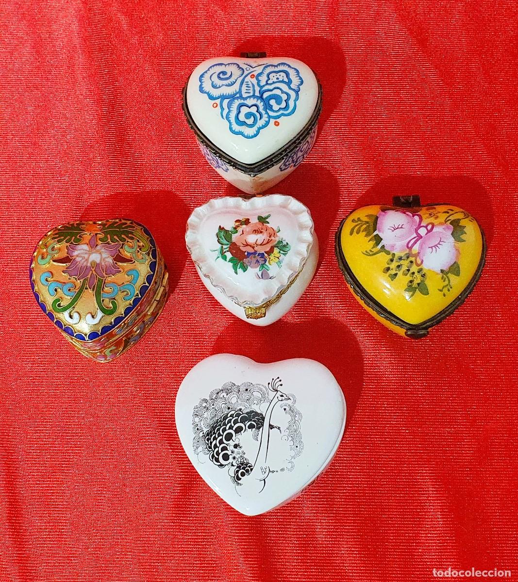 Antig&uuml;edades: Lote de joyeros en porcelana - Foto 3