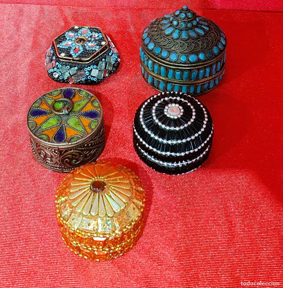 Antig&uuml;edades: Lote joyeros porcelana - Foto 1