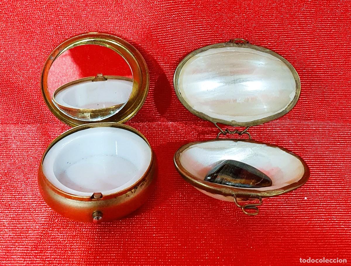 Antig&uuml;edades: Joyeros porcelana y nacar - Foto 3