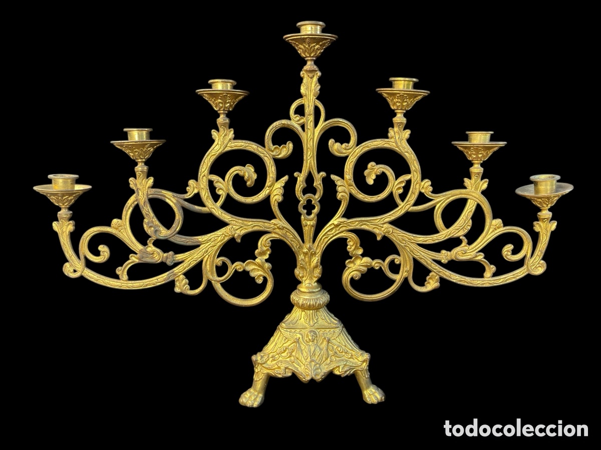 Antig&uuml;edades: Menorah o candelabro - Foto 2