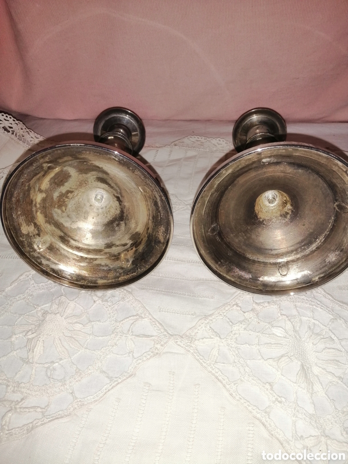Antig&uuml;edades: Candelabros portavelas. - Foto 3
