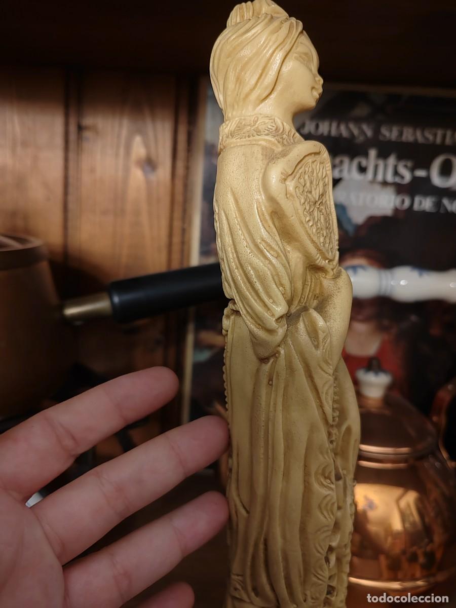Antig&uuml;edades: Escultura mujer asi&aacute;tica - Foto 3