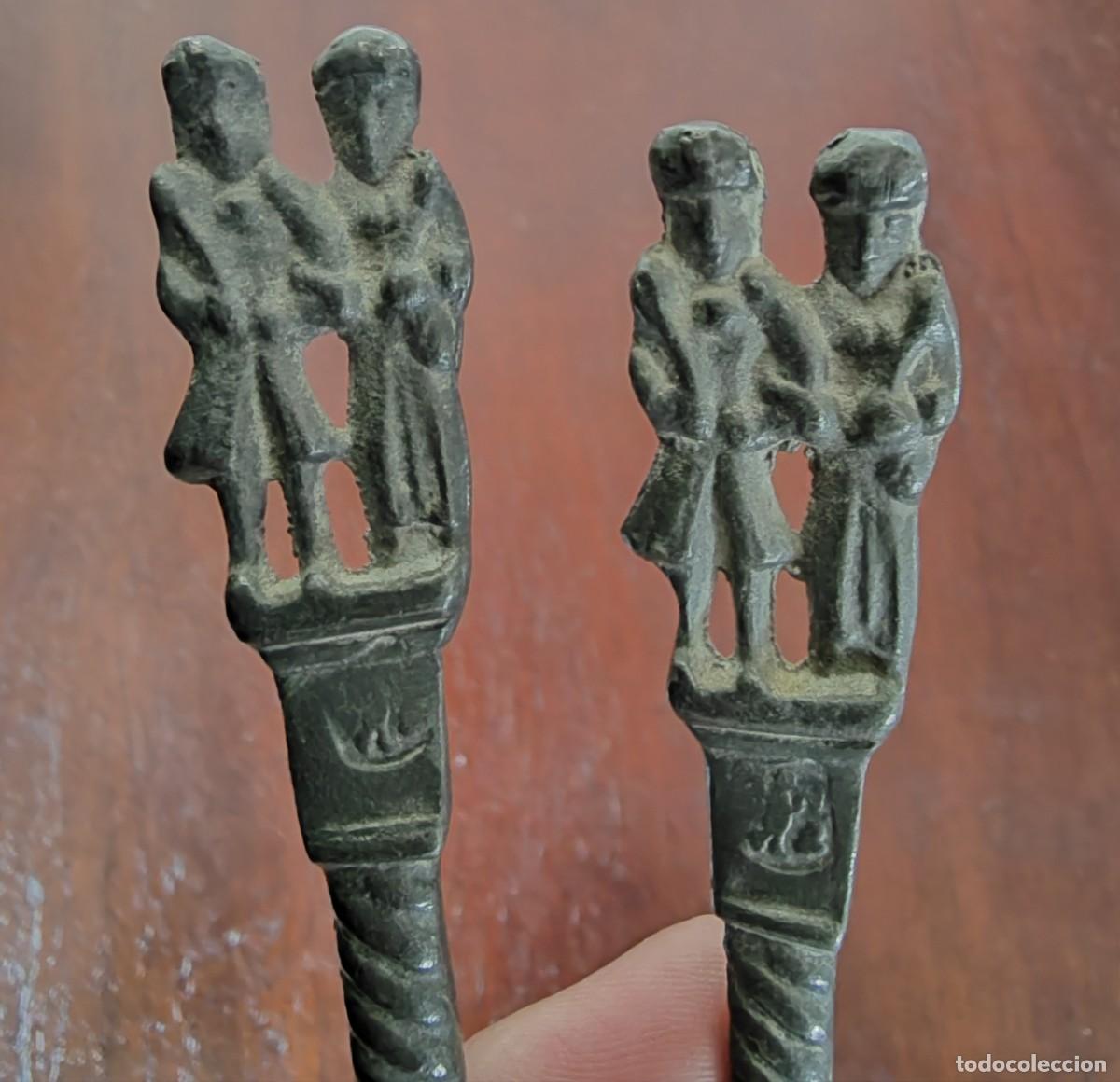 Antig&uuml;edades: Cucharas antiguas de plomo - Foto 3