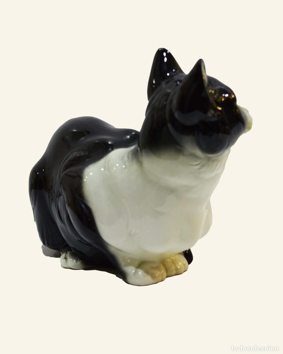 Antig&uuml;edades: Gato de cer&aacute;mica de Manises - Foto 7