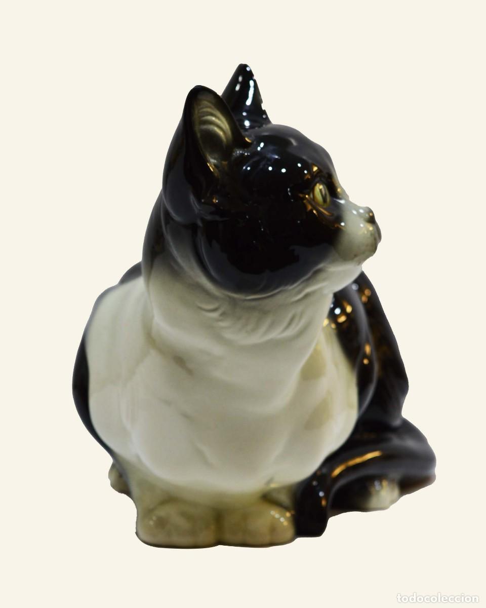 Antig&uuml;edades: Gato de cer&aacute;mica de Manises - Foto 8