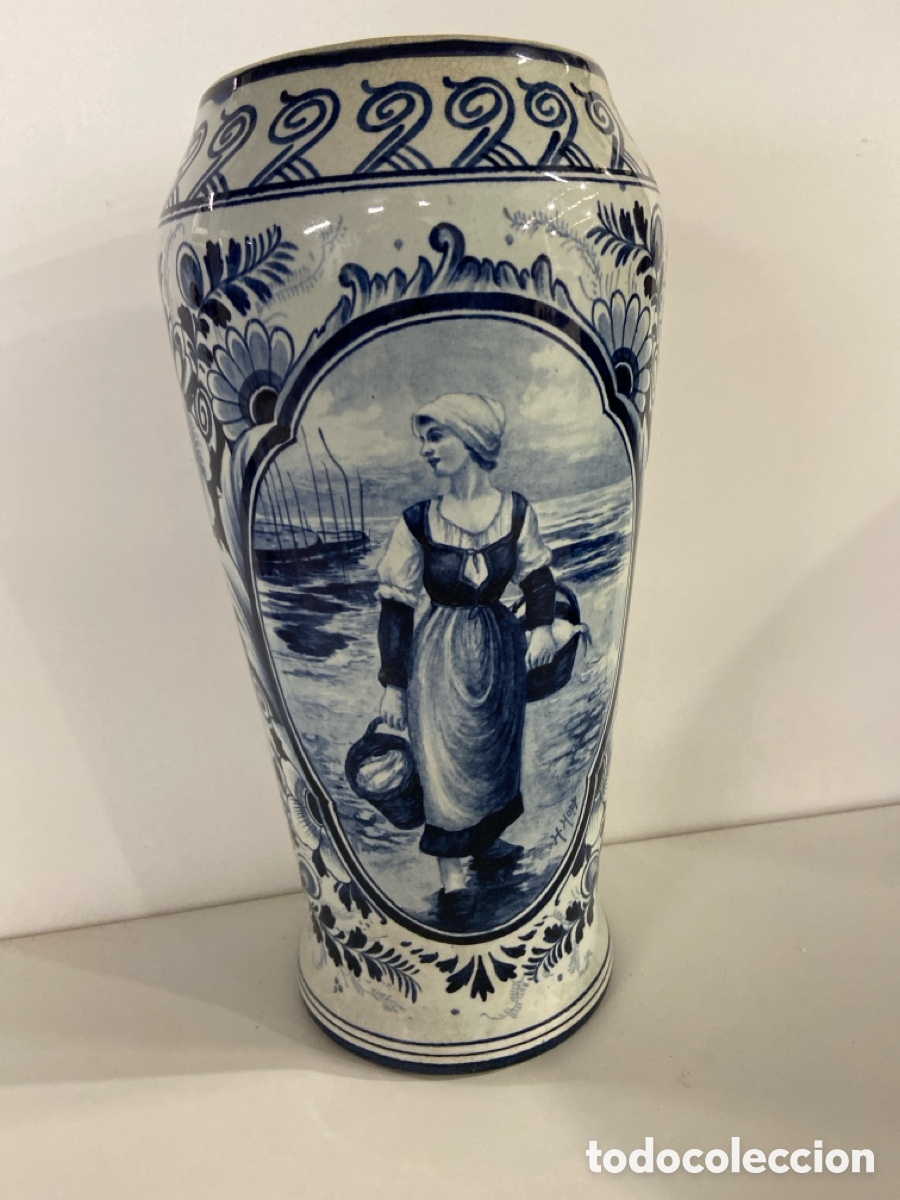 Antig&uuml;edades: DELFT .Ceramica antigua Holanda . - Foto 2