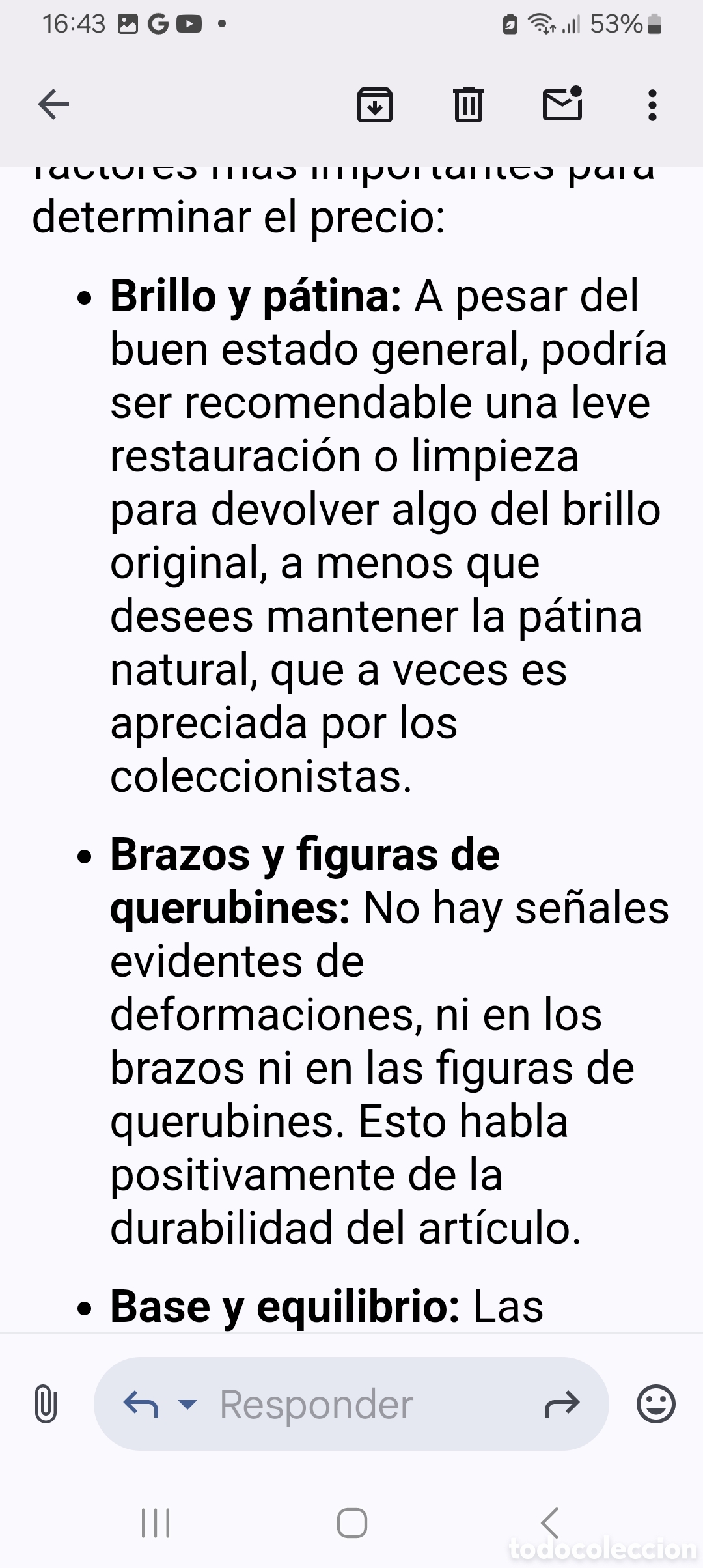 Antig&uuml;edades: CANDELABROS DE BRONCE GRANDES - Foto 15
