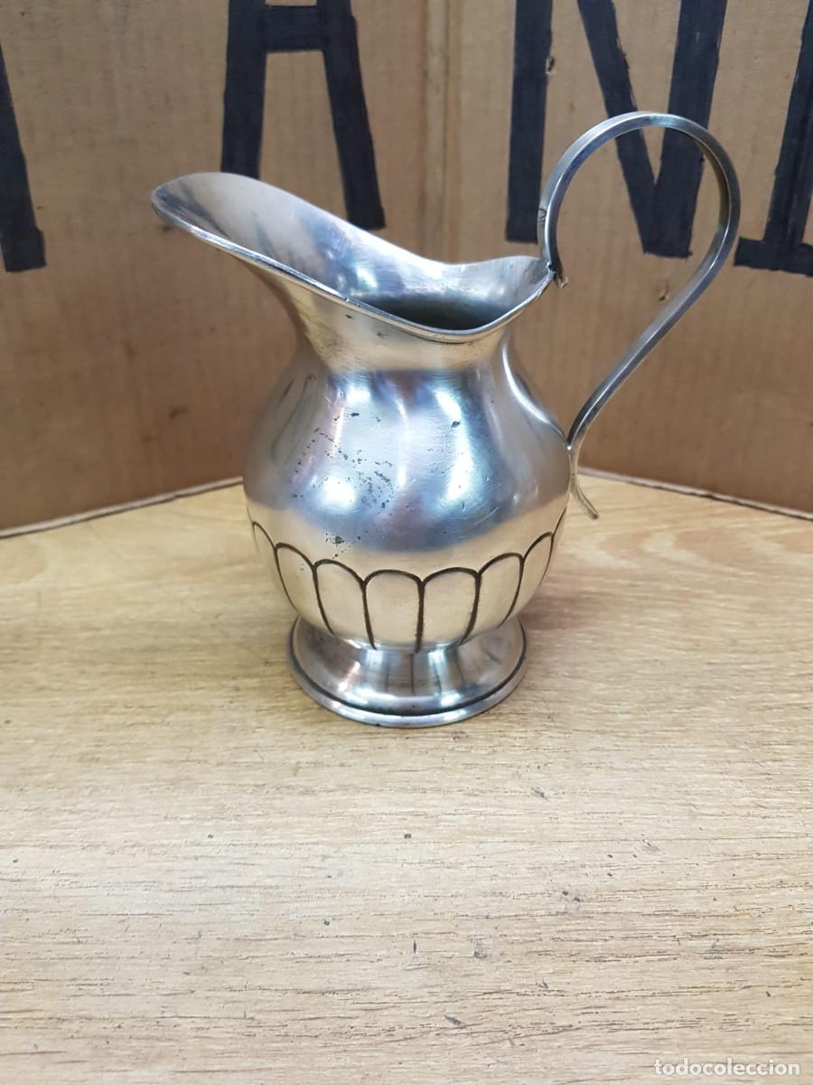 Antig&uuml;edades: JARRA PLATEADA-ALTO 13,1/2 CM - Foto 1