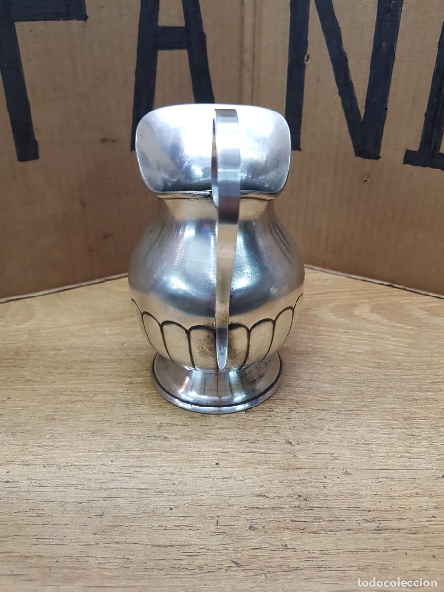 Antig&uuml;edades: JARRA PLATEADA-ALTO 13,1/2 CM - Foto 2