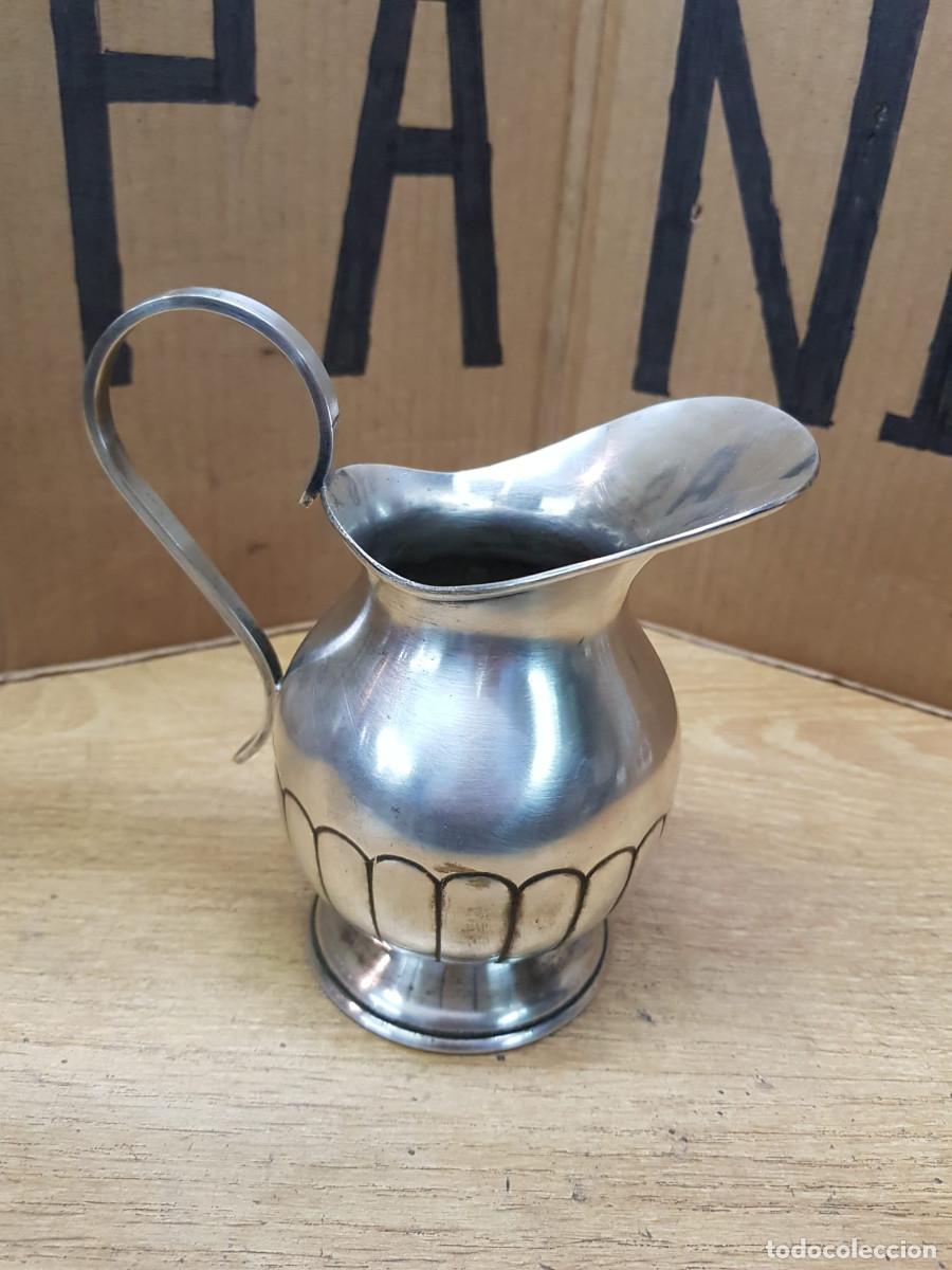 Antig&uuml;edades: JARRA PLATEADA-ALTO 13,1/2 CM - Foto 3