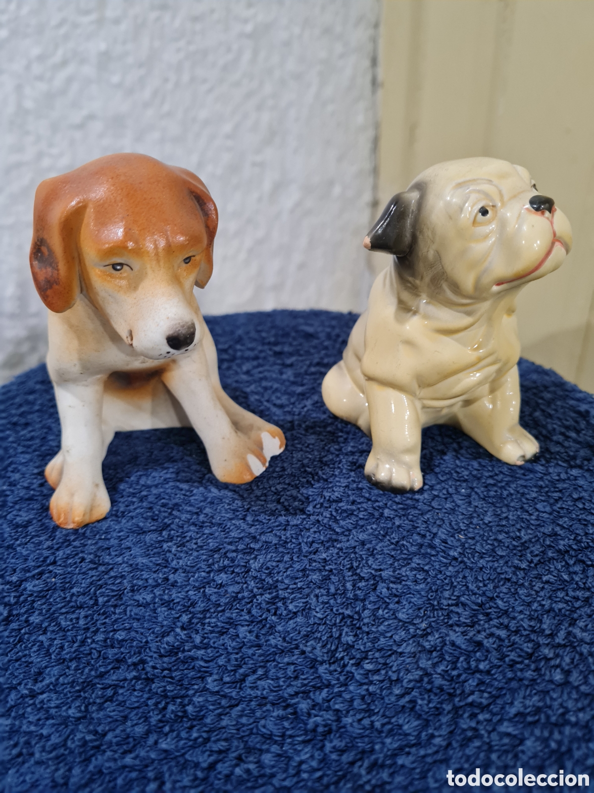Antig&uuml;edades: Antigua pareja de perros - Foto 6