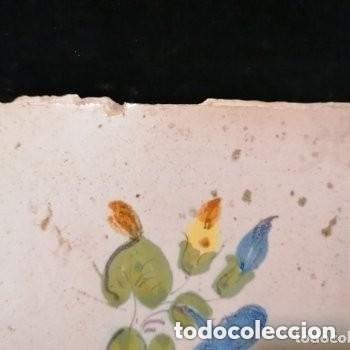 Antig&uuml;edades: Antiguo azulejo esmaltado - Foto 3