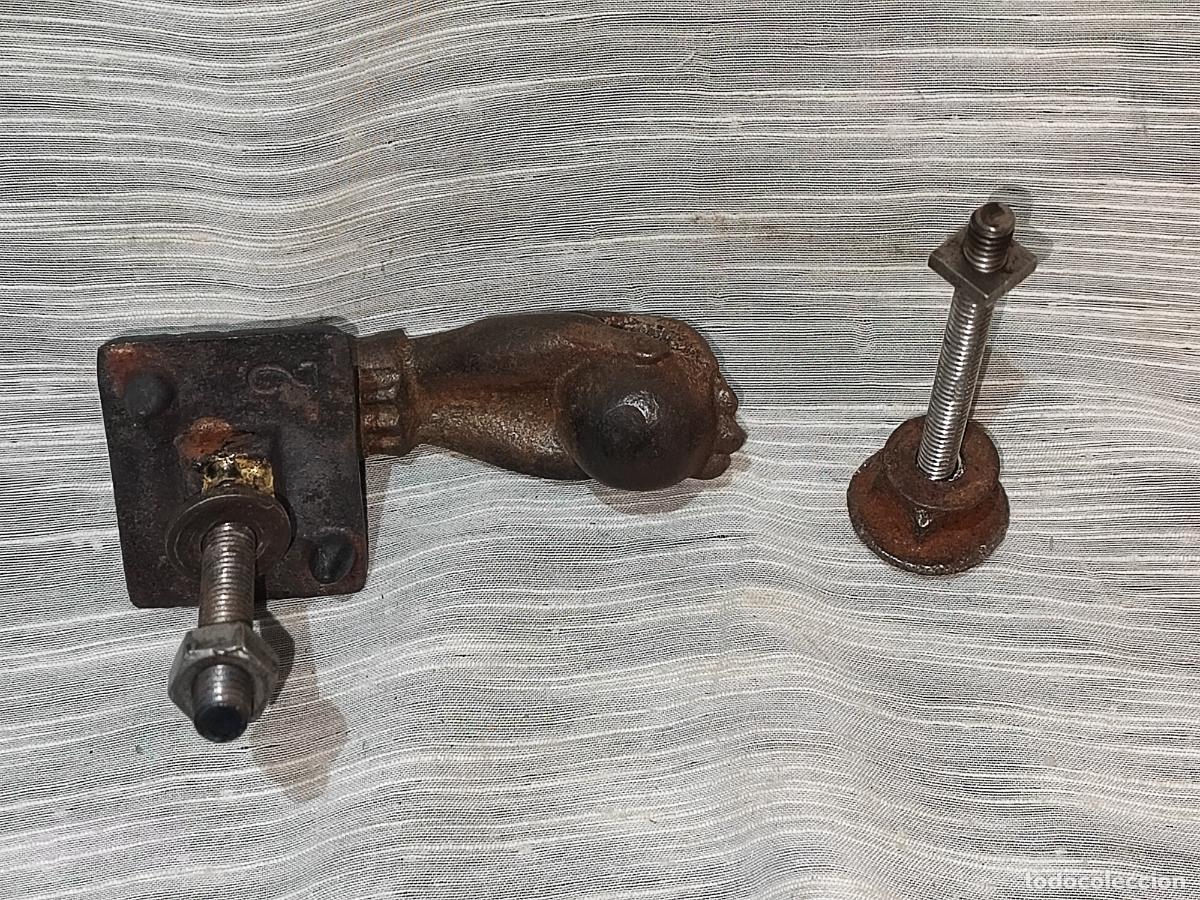 Antig&uuml;edades: PICAPORTE MANO HIERRO - Foto 4