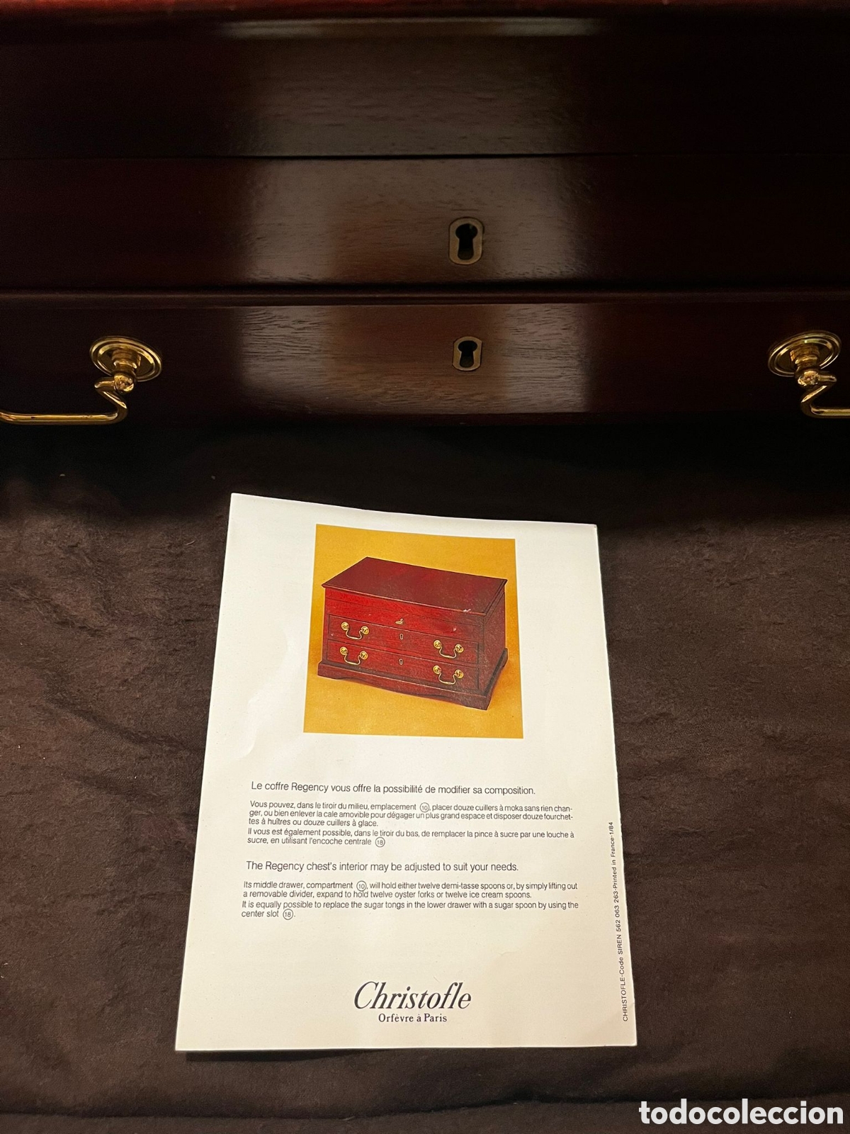 Antig&uuml;edades: Christofle cuberteria 114 piezas - Foto 1