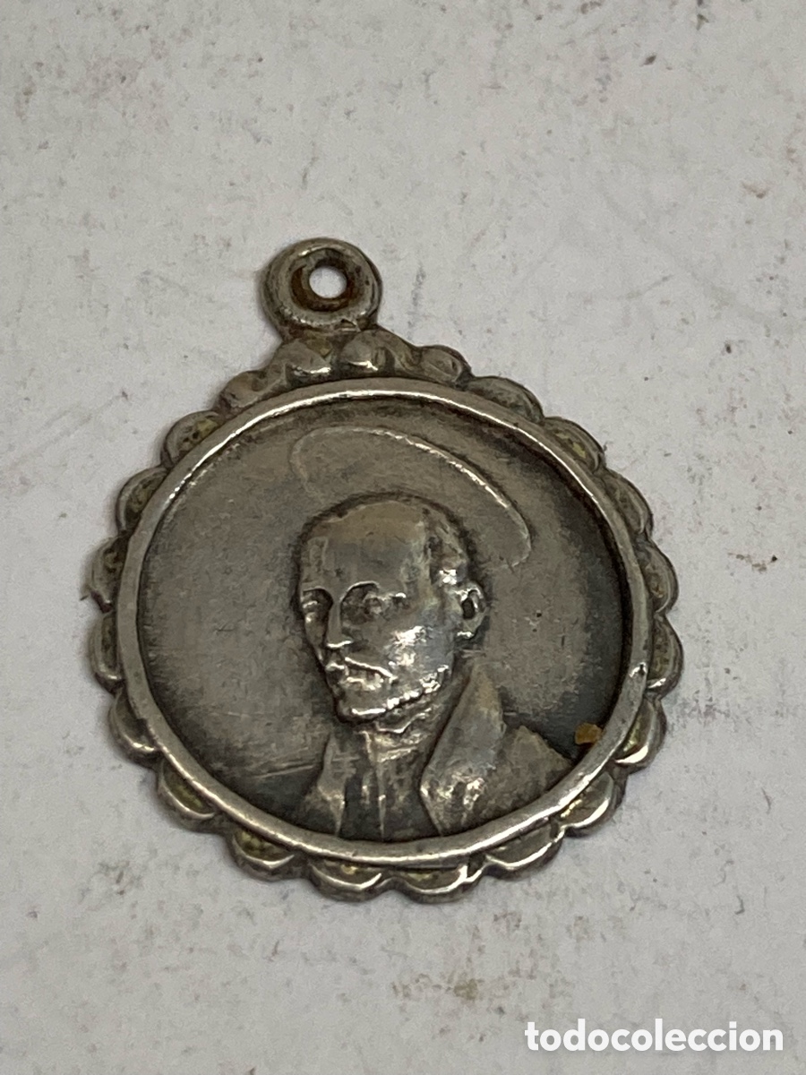 Antig&uuml;edades: Medalla de plata religiosa C346 - Foto 1