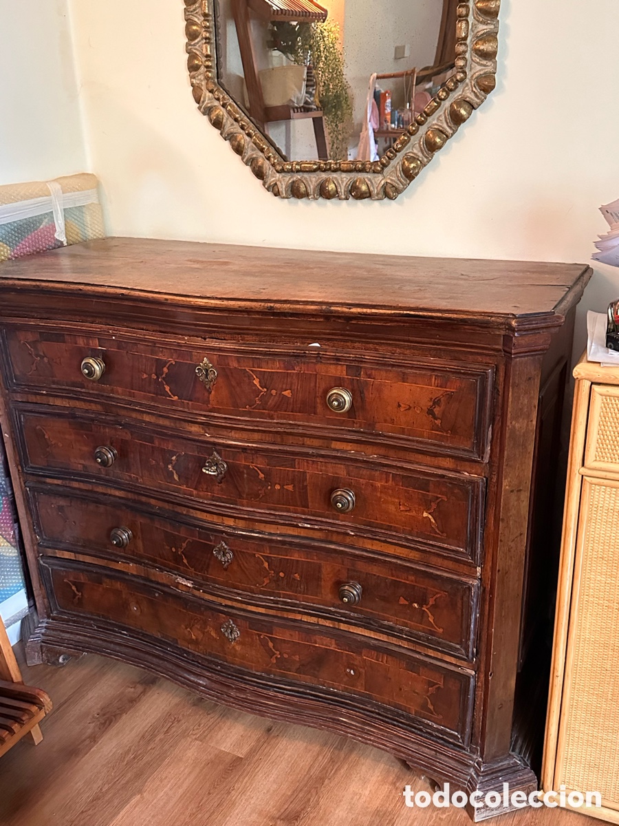 Antig&uuml;edades: Mueble cajonera siglo 18 - Foto 1