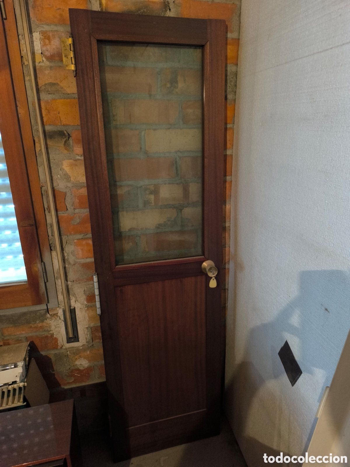 Antig&uuml;edades: Puerta interior con llave - Foto 1
