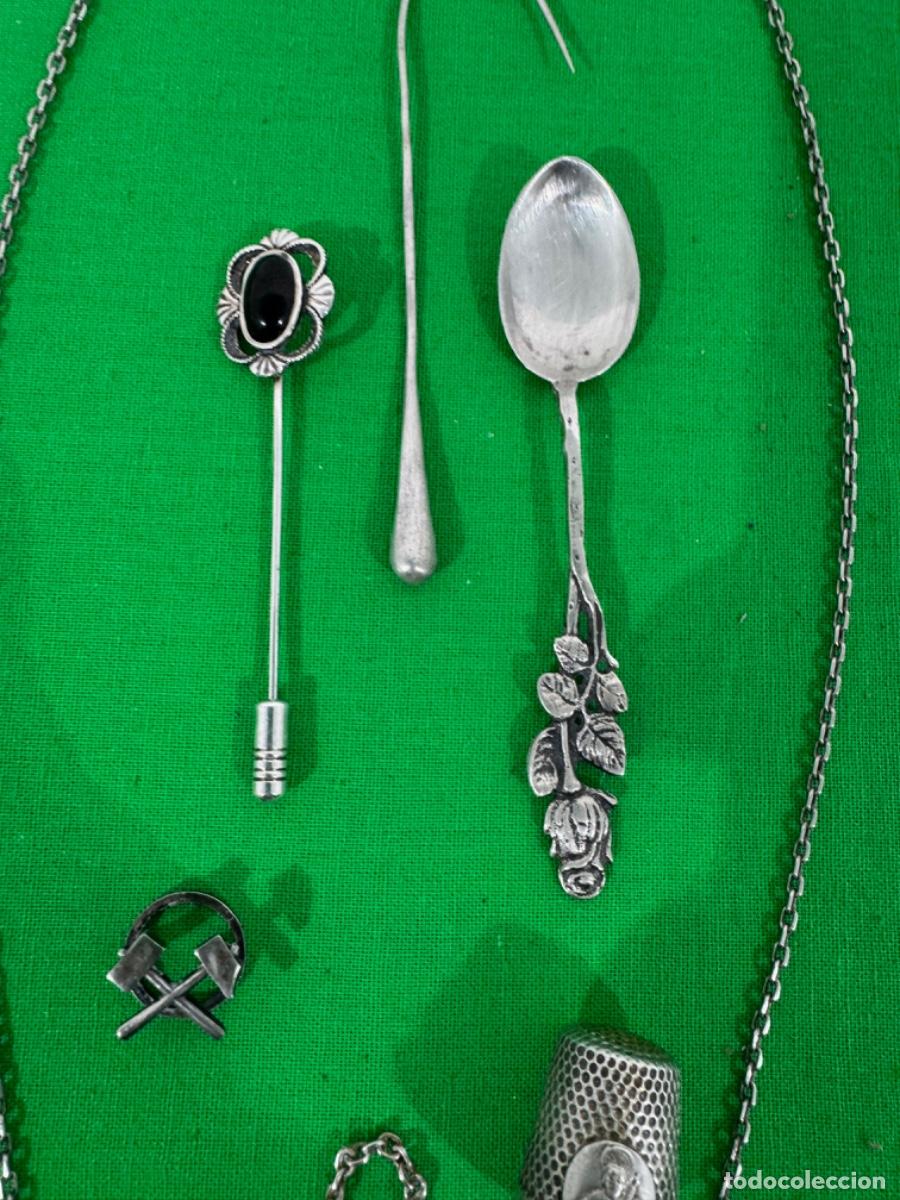 Antig&uuml;edades: LOTE VARIADO DE PLATA - Foto 3