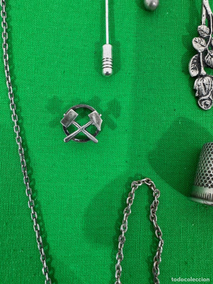 Antig&uuml;edades: LOTE VARIADO DE PLATA - Foto 4