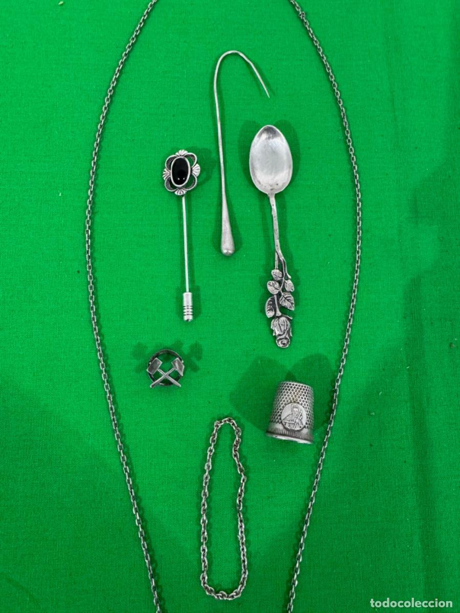Antig&uuml;edades: LOTE VARIADO DE PLATA - Foto 5