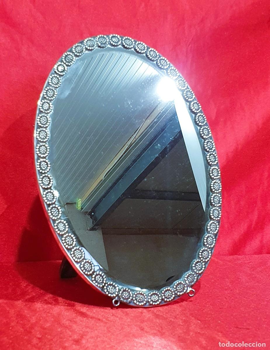 Antig&uuml;edades: Espejo tocador en plata - Foto 2