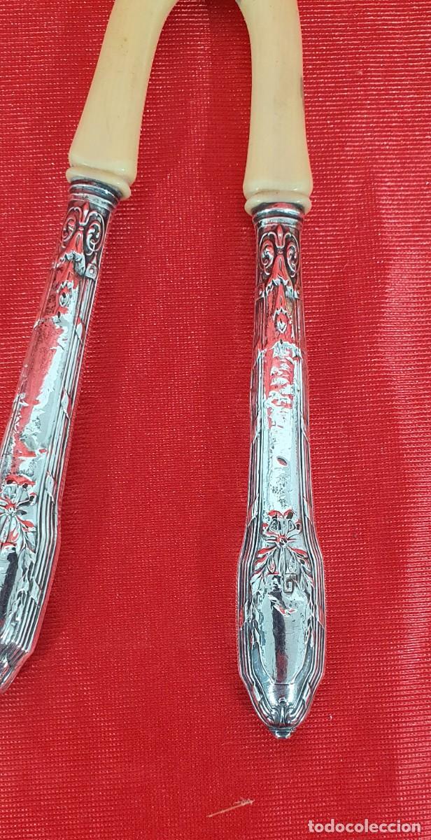 Antig&uuml;edades: Utensilios plata y marfil - Foto 4